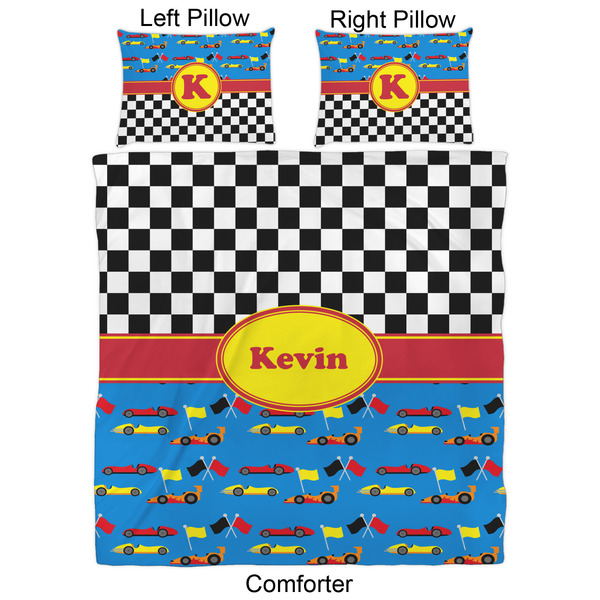 Racing Car Comforter Set - Queen - Approval