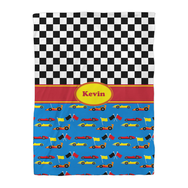 Racing Car Comforter - Twin XL - Front