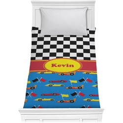 Racing Car Comforter - Twin (Personalized)