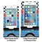 Racing Car Compare Phone Stand Sizes - with iPhones