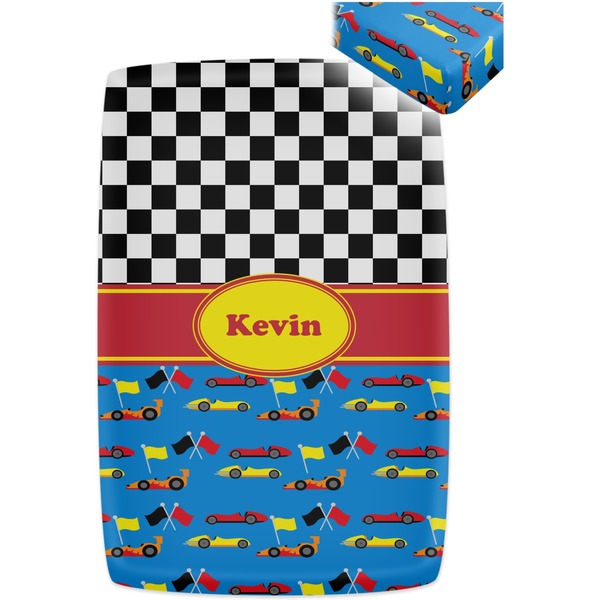 Racing Car Crib Fitted Sheet - Apvl