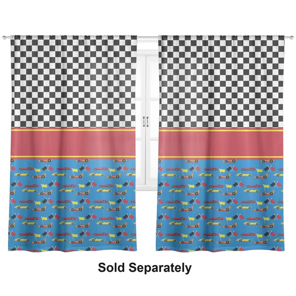 Racing Car Curtain 112x80 - Lined