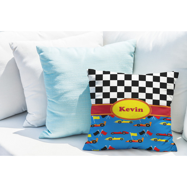 Racing Car Decorative Pillow Case - LIFESTYLE 2
