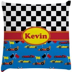 Racing Car Decorative Pillow Case (Personalized)