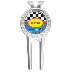 Racing Car Golf Divot Tool & Ball Marker (Personalized)