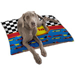 Racing Car Dog Bed - Large w/ Name or Text