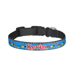 Racing Car Dog Collar - Small (Personalized)
