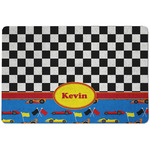 Racing Car Dog Food Mat w/ Name or Text