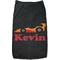 Racing Car Black Pet Shirt (Personalized)