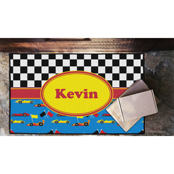 Racing Car Door Mat - LIFESTYLE (Lrg)