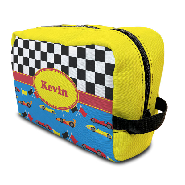 Custom Racing Car Toiletry Bag / Dopp Kit (Personalized)