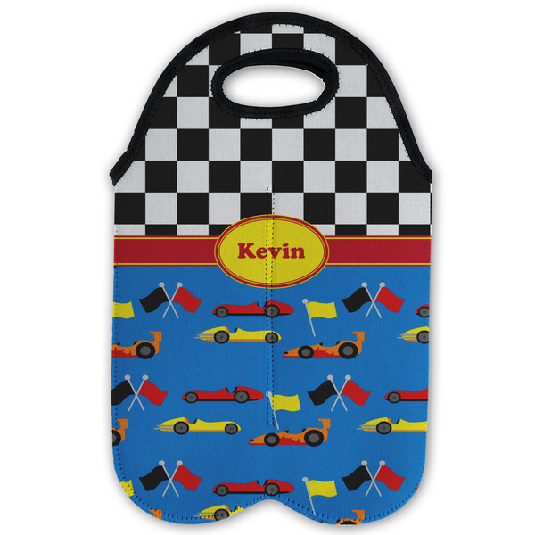 Racing Car Double Wine Tote - Flat (new)