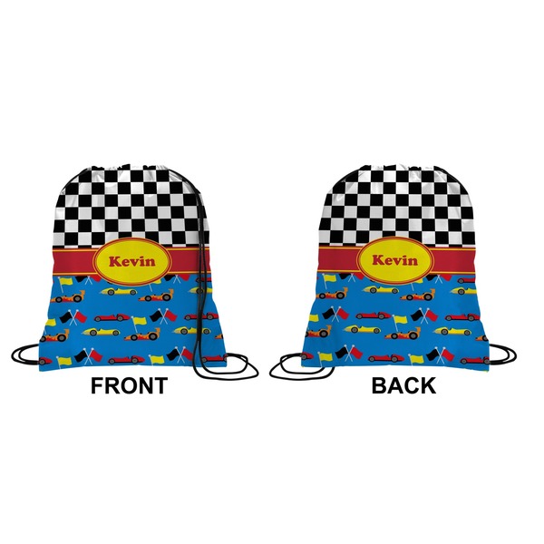 Racing Car Drawstring Backpack