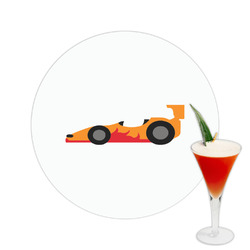 Racing Car Printed Drink Topper -  2.5"