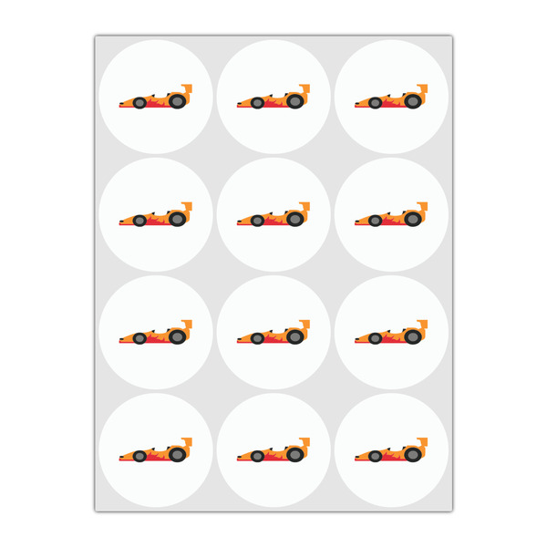Racing Car Drink Topper - Small - Set of 12