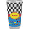 Racing Car Pint Glass - Full Color - Front View