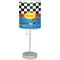 Racing Car Lamp with Drum Shade (Personalized)