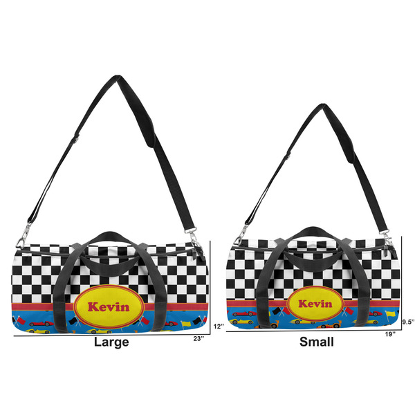 Racing Car Duffle Bag Small and Large