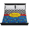 Racing Car Duvet Cover - King - On Bed - No Prop