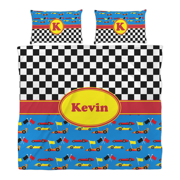Racing Car Duvet Cover Set - King - Alt Approval