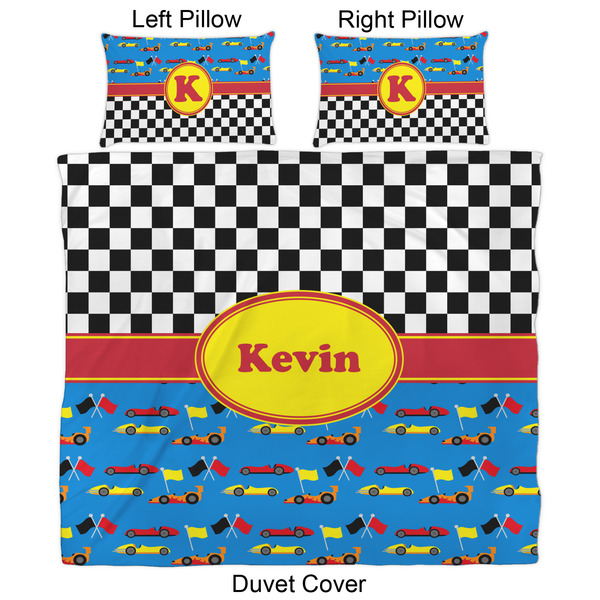 Racing Car Duvet Cover Set - King - Approval