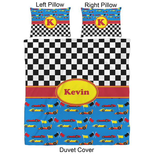 Racing Car Duvet Cover Set - Queen - Approval