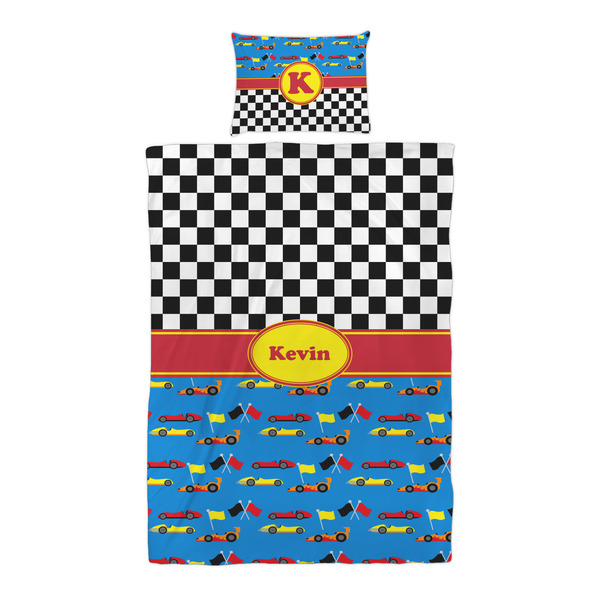 Racing Car Duvet Cover Set - Twin XL - Alt Approval