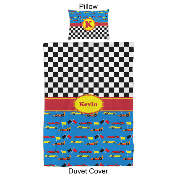 Racing Car Duvet Cover Set - Twin XL - Approval