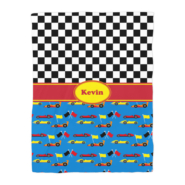 Racing Car Duvet Cover - Twin - Front