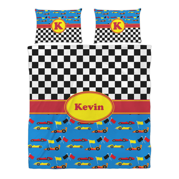 Racing Car Duvet cover Set - Queen - Alt Approval