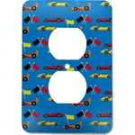 Racing Car Electric Outlet Plate