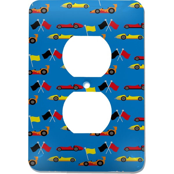 Custom Racing Car Electric Outlet Plate