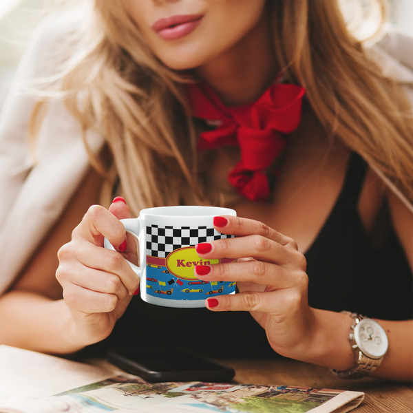 Racing Car Espresso Cup - 6oz (Double Shot) LIFESTYLE 2
