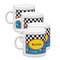Racing Car Single Shot Espresso Cups - Set of 4 (Personalized)