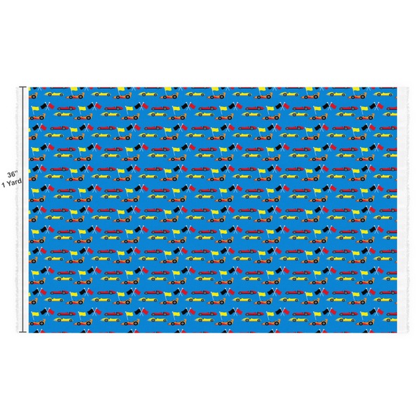 Racing Car Fabric Full Yard