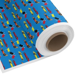 Racing Car Fabric by the Yard - PIMA Combed Cotton