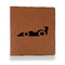 Racing Car Leather Binder - 1" - Rawhide (Personalized)