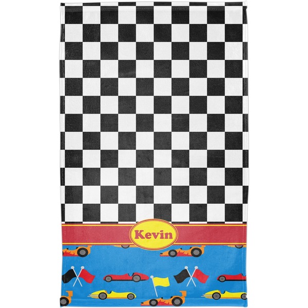 Racing Car Finger Tip Towel - Full View