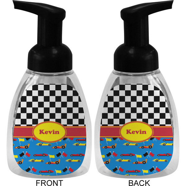 Racing Car Foam Soap Bottle (Front & Back)