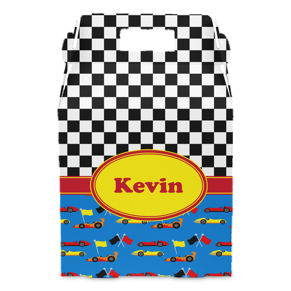 Racing Car Gable Favor Box - Front