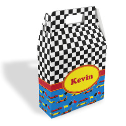 Racing Car Gable Favor Box (Personalized)