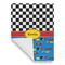 Racing Car Garden Flags - Large - Single Sided - FRONT FOLDED