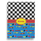 Racing Car Garden Flags - Large - Single Sided - FRONT