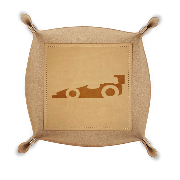 Custom Racing Car Genuine Leather Dice Tray