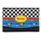 Racing Car Genuine Leather Womens Wallet - Front/Main