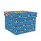 Racing Car Gift Boxes with Lid - Canvas Wrapped - Medium - Front/Main