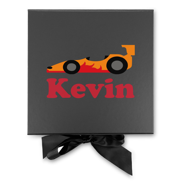 Racing Car Gift Boxes with Magnetic Lid - Black - Approval