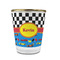 Racing Car Glass Shot Glass - 1.5 oz - with Gold Rim - Set of 4 (Personalized)