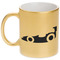 Racing Car Gold Mug - Main