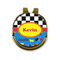 Racing Car Golf Ball Marker - Hat Clip - Gold
